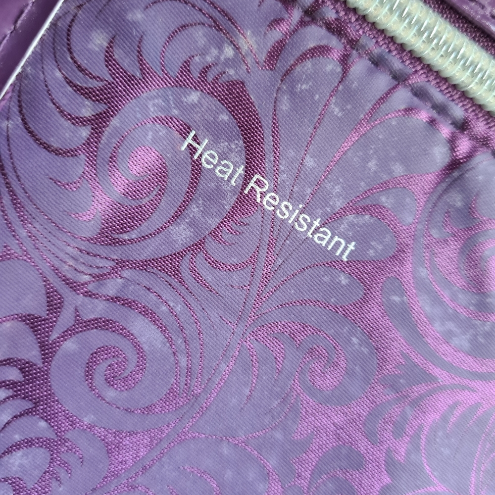 #15 GHD Purple Travel Carry Case Beauty Bag | For Straighteners - Picture 11 of 11